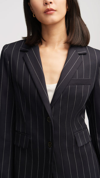 NOR340 Copain Blazer in Stretch Wool - Image 2