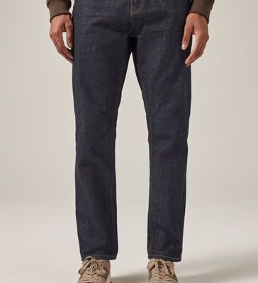 NOR325 Dark Blue Slim 100% Cotton Authentic Jeans