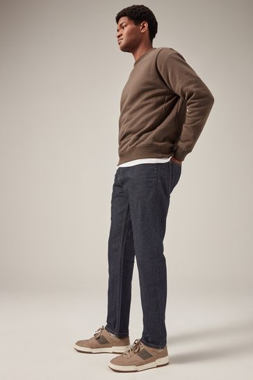 NOR325 Dark Blue Slim 100% Cotton Authentic Jeans - Image 3