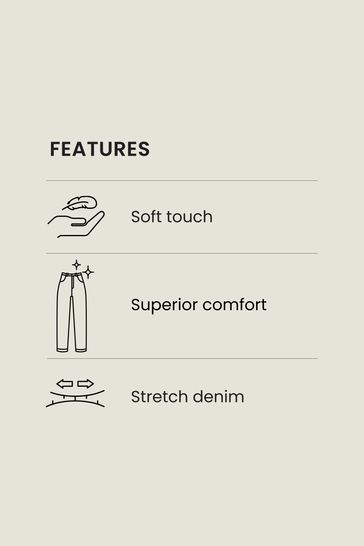 NOR330 Solid Black Slim Comfort Stretch Jeans - Image 3
