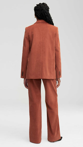 NOR352 Peak Lapel Blazer in Corduroy - Image 3