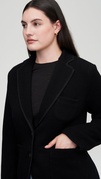 NOR353 Everyday Knit Blazer in Merino Wool - Image 3