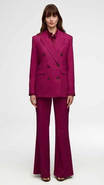 NOR344 Double-Breasted Blazer in Stretch Wool - Image 2