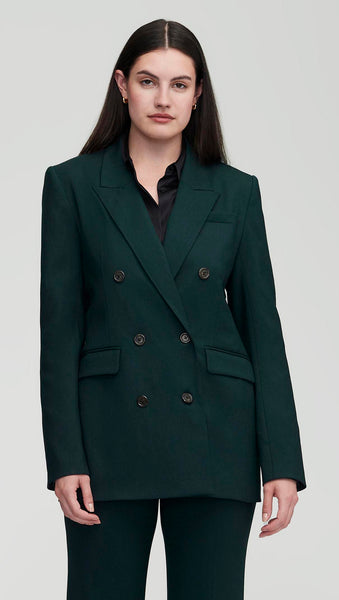 NOR350 Double-Breasted Blazer in Seasonless Wool