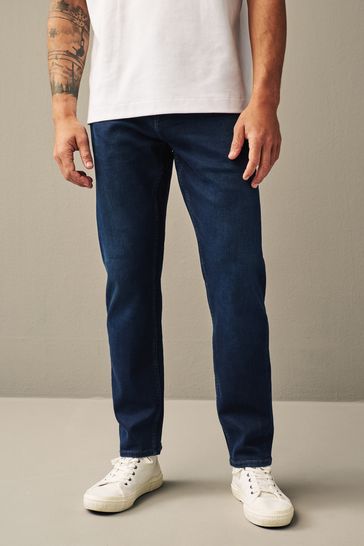 NOR333 Dark Blue Slim Vintage Stretch Authentic Jeans