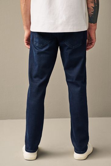NOR333 Dark Blue Slim Vintage Stretch Authentic Jeans - Image 2