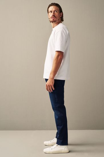 NOR333 Dark Blue Slim Vintage Stretch Authentic Jeans - Image 3