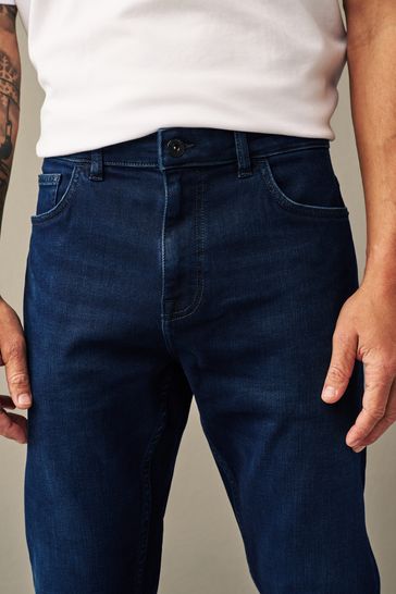 NOR333 Dark Blue Slim Vintage Stretch Authentic Jeans - Image 5