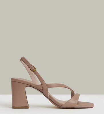 NOR368 Leather Heeled Sandals